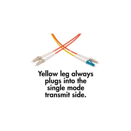 Cable Wholesale Mode Conditioning Cable LC / LC, OM2 Multimode, 50/125, 1 meter LCLC-12001